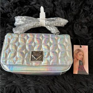 Paris Iridescent Quilted Bag